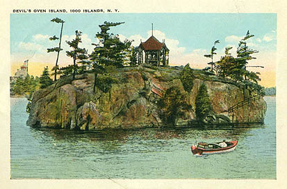 Devil's Oven Island, 100 Islands, NY
