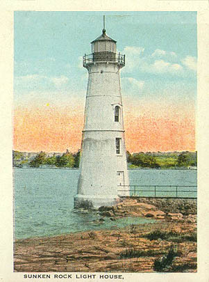 Sunken Rock Light House, Finger Lakes Region, NY