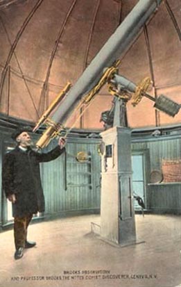 Brooks Observatory, and Professor Brooks, the Noted Comet Discoverer, Geneva, NY