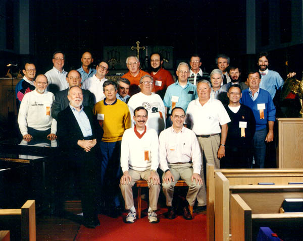 Schola Cantorum Reunion tenors basses June 1992